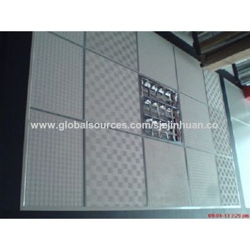 Pvc Gypsum Ceiling Tiles With Thermal Insulation Safe