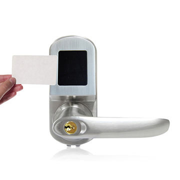 China Cheap Biometric Id Card Safe Door Lock With Zinc Alloy