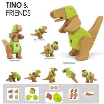 dinosaur wooden toys