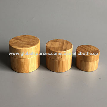 Download China 15g 30g 50g Empty Pp Inner Bamboo Jars Wooden Cosmetic Jar On Global Sources Double Wall Cream Jar