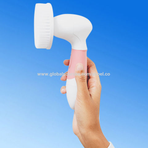 rotating face scrubber