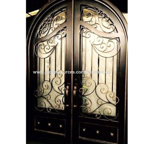 Shanghai China Factory Producing Wrought Iron Doors High Quality Wrought Iron Doors China