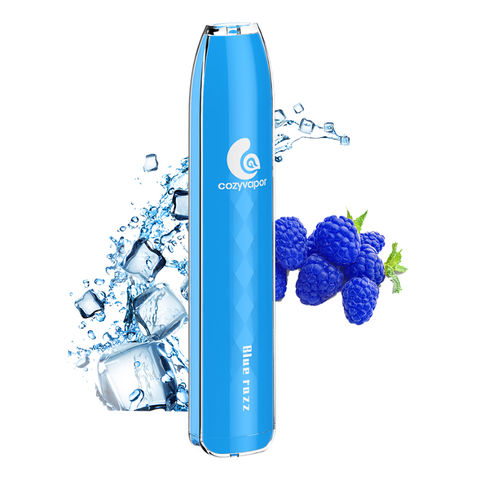 China Blue Razz Prefilled Nicsalt 800puff crystal nicotine free ...