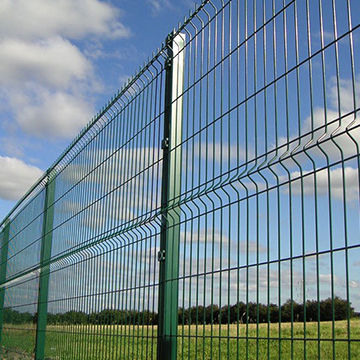 3D curved galvanized welded wire mesh fence for highway | Global Sources