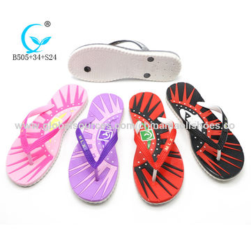 non plastic flip flops