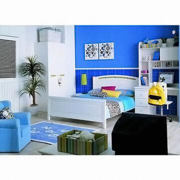 Kids Bedroom Set With Wardrobe Night Stand Bed And