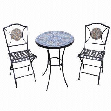 3 Piece Slate Top Bistro Set Global Sources Bistro Set China