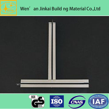 Suspended Ceiling T Bar Black Lined T Grid For False Ceiling