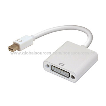 China Mini Displayport Dp To Dual Link Dvi I Converter Cable Support Thunderbolt On Global Sources Mini Dp To Dvi Mini Displayport Mini Dp