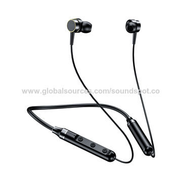 China Wireless Neckband Headset Built In 150 Mah Li Po Battery Up To 13 Hours Working Time On Global Sources Bluetooth Earbuds Sports Wireless Headset