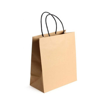 Download China Custom Logo Brown Kraft Paper Bags With Rope Handle Retail Paper Bag On Global Sources Shopping Bag Retail Paper Bag Paper Bag