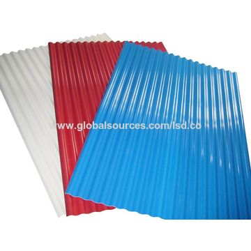 Corrugated Roof Plate Roof Panel Galvanized Color Steel