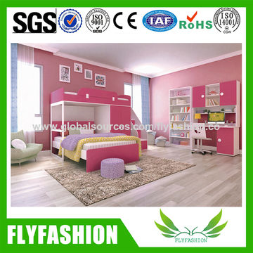 China Children Bedroom Furniture Pink Bunk Bed For Girl Bd 03 On Global Sources Bunk Bed Girl Bedroom Bed Kid Wooden Bed