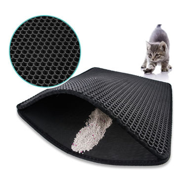 cat sand mat