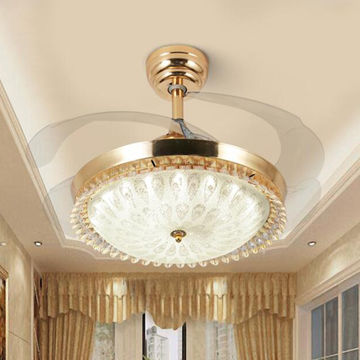China Luxury Ceiling Fans Lighting Led, Luxury Ceiling Fan With Light