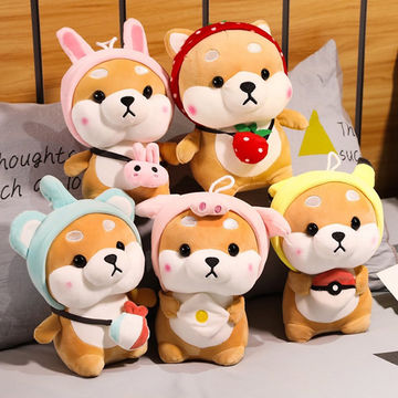 shiba inu plush pillow