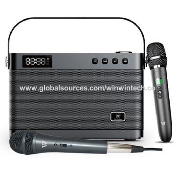 party speaker with wireless microphone