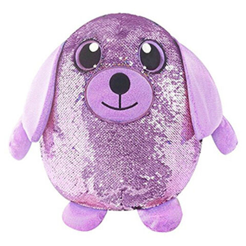 reversible sequin stuffed animal