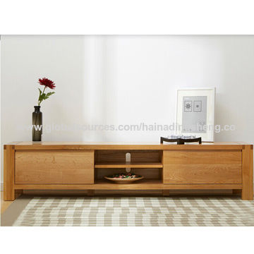 Hot Sale Modern Oak Solid Wood Tv Stand With Hainer Peak Furniture Global Sources