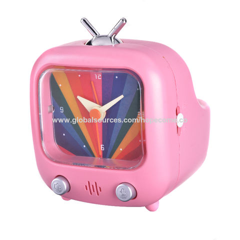 China Retro Tv Shape Alarm Clock Recordale Kids Lovely Recording On Global Sources Talking China Retro Tv Shape Alarm Clock, Talking Alarm Clock For Kids