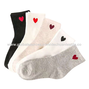 girls cream socks