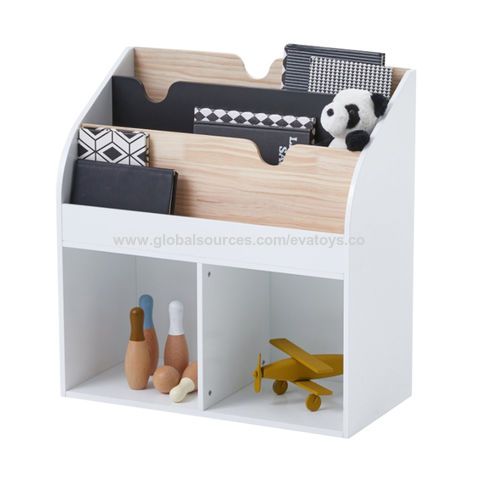Design White Wooden Toy Storage Shelves, Wooden Toy Storage Shelves