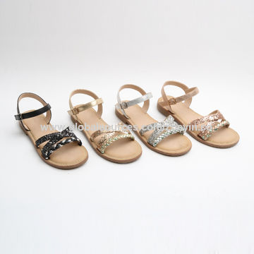 China Nuevas sandalias brillantes del verano para las muchachas encendido  Global Sources,Zapatos de los niños,sandalias,zapatos