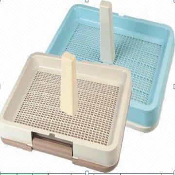 cat litter box with grate