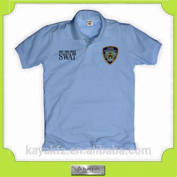 custom police polo shirts