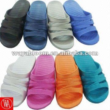 summer cheap plastic spa slippers 