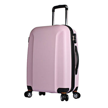 girl luggage on wheels