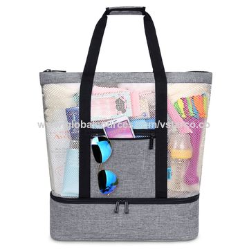 tote bag with cooler compartment