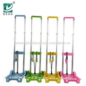 telescopic handle luggage