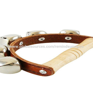 China Wooden semi-circular rattle rattle Factory direct grip bell ...