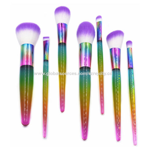 oil on makeup brushes