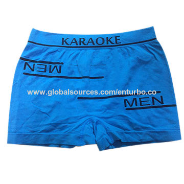 nylon spandex men's boxer briefs