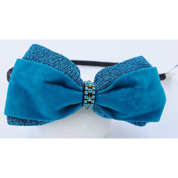 Bow Tie Rhinestones Headband