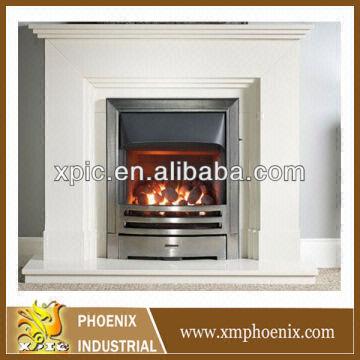 Hot Sell Fireplace Marble Fireplace White Marble Fire Place Lowes