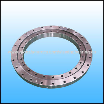 Single row four point contact ball slewing bearing with ungeared 010.25 ...