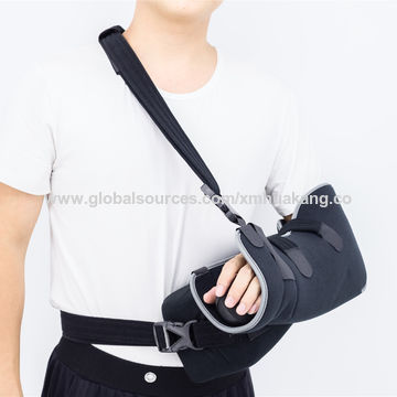 China Adjustable Arm Sling With Shoulder Abduction Pillow And Waist Support Straps On Global Sources Shoulder Pillow Arm Sling Braces Should Abduction Arm Sleeves Orthopedic Hand Brace Arm Slings