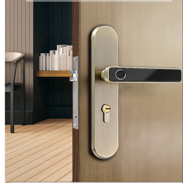 China New Model High Security Anti Theft 304 Stainless Steel Mortise Rfid Door Lock Wooden Hotel Lock On Global Sources Hotel Door Lock Rfid Door Lock Fingerprint Door Lock