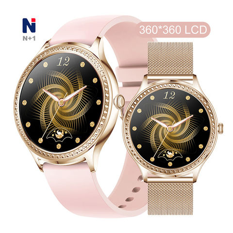 China Deporte redondo grande Smartwatch de la pantalla LCD NWK05 de los Gps  Reloj 360*360 IPS HD de la pulsera del Smart Watch de las mujeres encendido  Global Sources,Reloj elegante,Pulsera elegante,Inteligente de