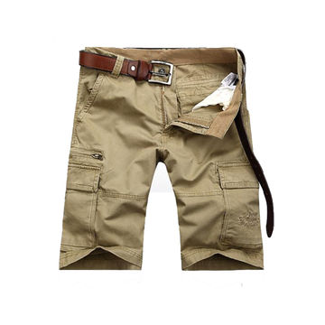 bermuda dril hombre