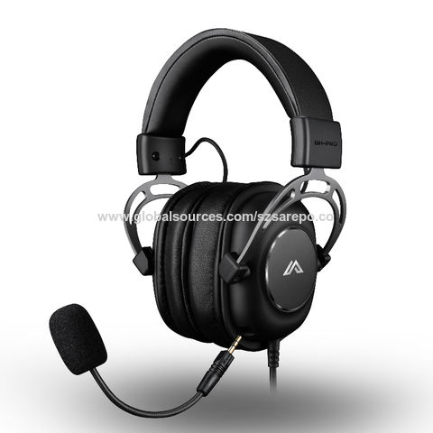 China Lightest Gaming Headpset 7 1 Ch With Detachable Mic Custom Logo Headphones Noise Cancelling On Global Sources Gaming Headphone Gaming Headphone With Microphone 7 1 Ch Gaming Headset