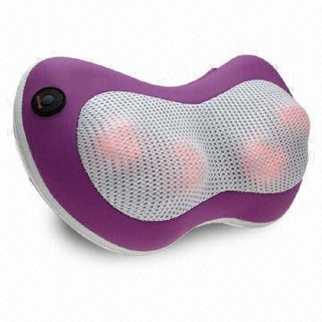 Neck Massage Pillow With 12v Dc Power Supply And Built In Heating