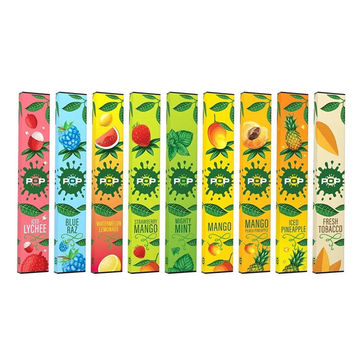 China POP new packing Disposable electronic cigarette vape pen prefill ...