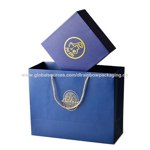 China Customized Own Logo Two Sides Printing Gold Foil Hot stamping ...