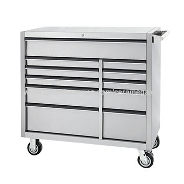 China 56 11 Drawer Stainless Steel Tool Cabinet For Garage