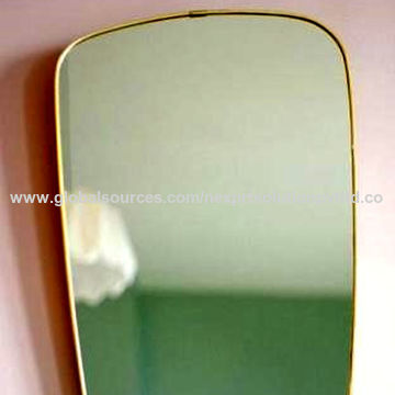 India Simple Elegant Large Metal, Metal Framed Bathroom Mirrors