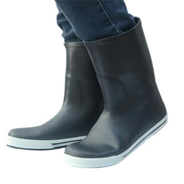 half rubber boots